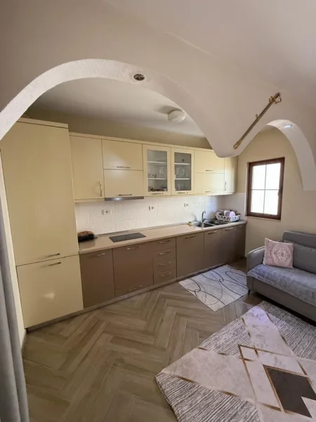 Tirane, jepet me qera apartament 1+1+Ballkon Kati 2, 80 m² 400 € (Allias)