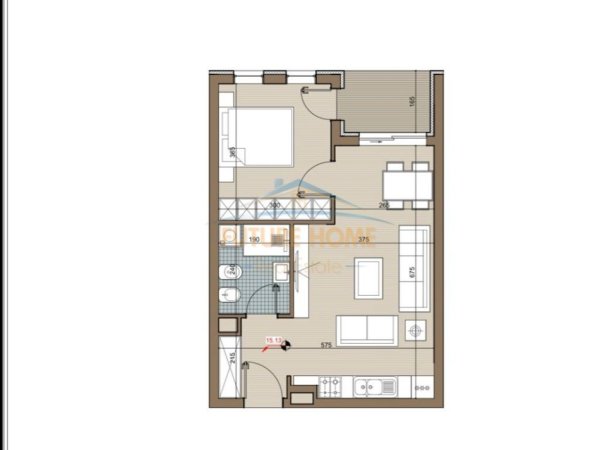 Tirane, shitet apartament 1+1 Kati 4, 63 m² 50.168 € 