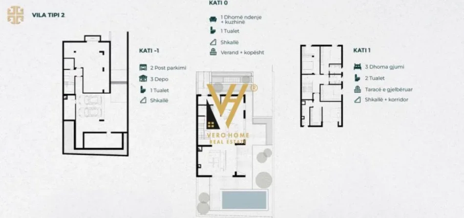 Tirane, shitet Vile 2 Katshe Kati 0, 672 m² 1.285.000 € (GREEN UP LIVING, MJULL BATHORE)