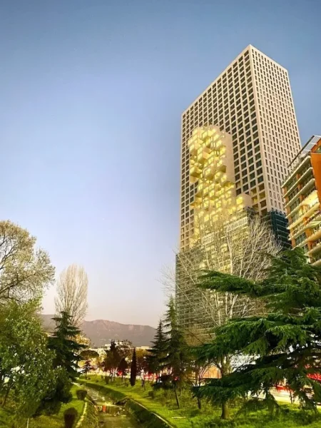 Tirane, jepet me qera zyre , 1.500 m² 37.675 € (Downtown One)