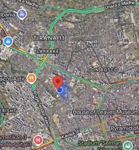 Fusha Aviacionit, shitet apartament 1+1+Aneks+Ballkon Kati 1, 84 m²  124 024 euro.