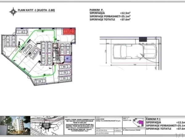 Tirane, shitet apartament 2+1+Aneks+Ballkon Kati 1, 100 m² 