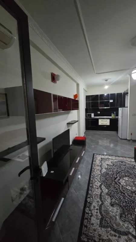 Tirane, jepet me qera apartament 1+1+Ballkon Kati 4, 70 m² 450 € (Liqeni i Tiranes)