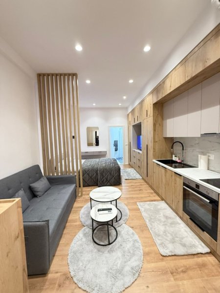 Tirane, jepet me qera garsonier 1+1 Kati 1, 35 m² 370 € (Rruga e dajtit , 100 m mbi Resorant Fresku)