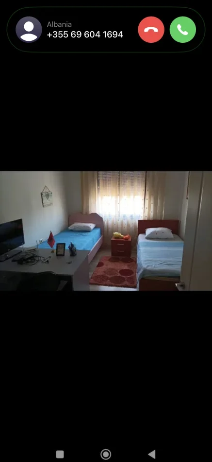 Tirane, jepet me qera apartament 2+1 Kati 7, 75 m² 600 € 