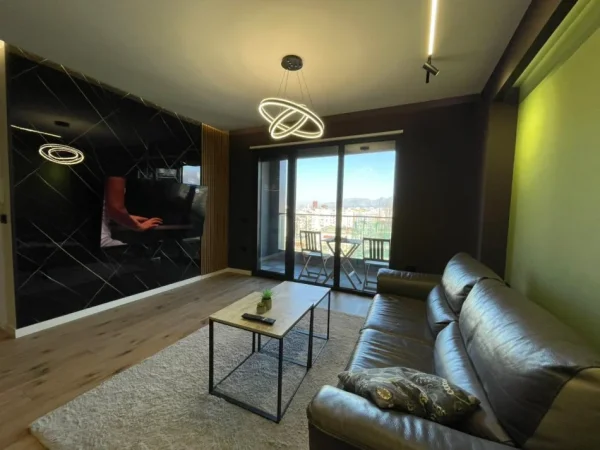 Tirane, jepet me qera apartament 2+1 Kati 9, 110 m² 1.300 € (Kompleksi Olimpik)