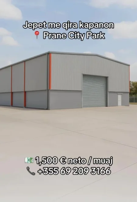 Tirane, jepet me qera magazine Kati 0, 3.050 m² 1.500 € (City Park)