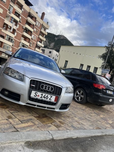 Lezhe, shes makine Audi A3, Nafte, gri metalizato automatik Klima 180.000 km 5.000 €