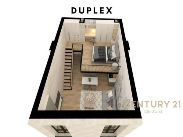 Tirane, shes apartament duplex 1+1+Aneks+Ballkon Kati 1, 56 m² 166.000 € 