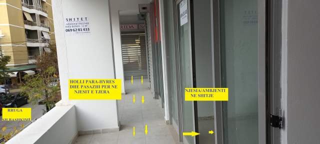 Durrës,Shitet Ambjent/Njësi Biznesi, ideale klinik med, estetik,zyre etj,Kat2,P.Ri 8-kat, sip51m²,Cmim2'000€/m²,diskutu rr.Shoqëria Bashkimi, përball kompshit S.Noka