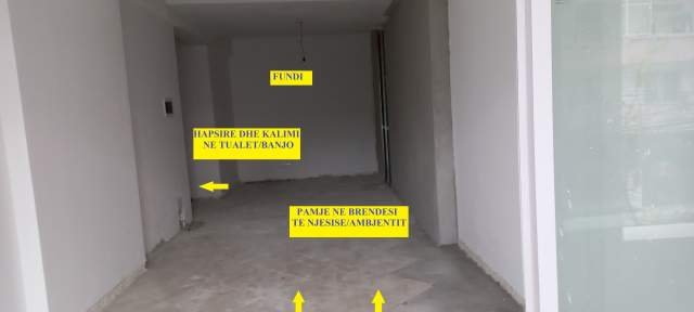 Durrës,Shitet Ambjent/Njësi Biznesi, ideale klinik med, estetik,zyre etj,Kat2,P.Ri 8-kat, sip51m²,Cmim2'000€/m²,diskutu rr.Shoqëria Bashkimi, përball kompshit S.Noka