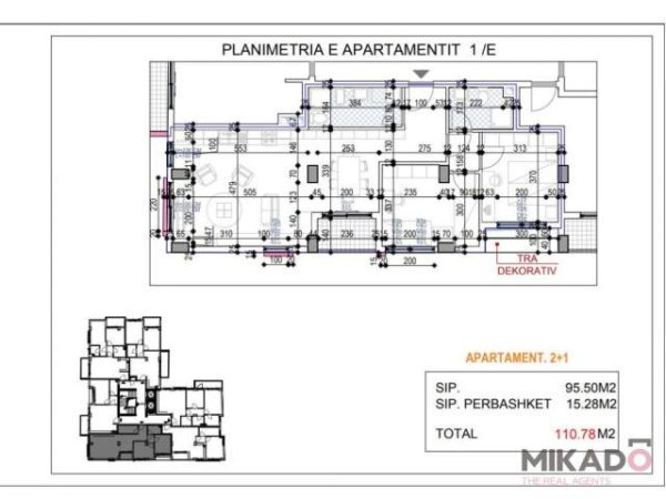 Tirane, jepet me qera zyre Kati 2, 304 m² 12€/m2 (rruga kryesore ne Komune te Parisit)