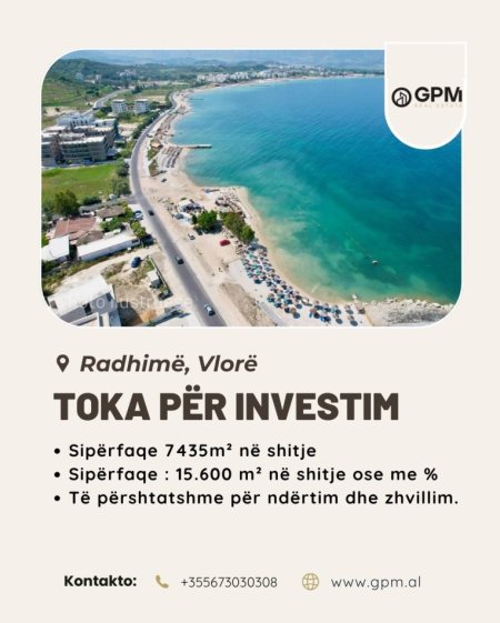 Tirane, shitet toke , 7.000 m² 