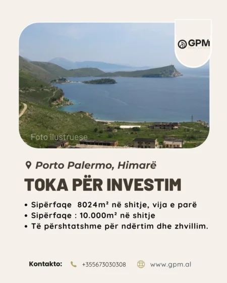 Tirane, shitet toke , 7.000 m² 