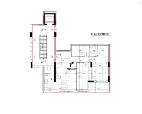 Tirane, shitet apartament 2+1 Kati 2, 133 m² 240.000 € (RRUGA E ELBASANIT)