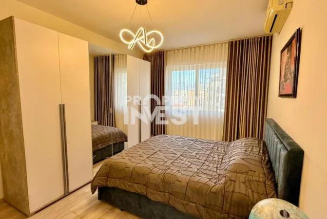 Tirane, jepet me qera apartament 1+1 Kati 5, 70 m² 900 € (Rruga e Kosovareve)