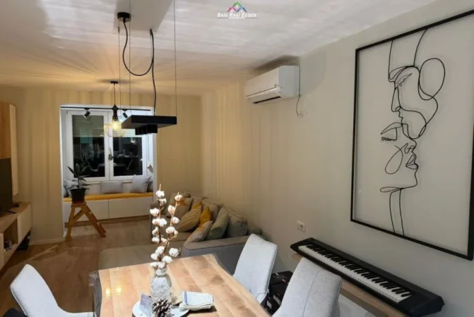 Tirane, jepet me qera apartament 1+1 Kati 2, 64 m² 750 € (prane shkolles Pjeter Budi)