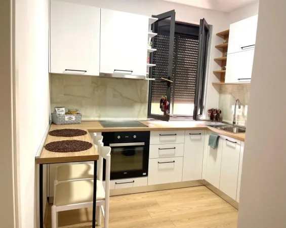 Tirane, jepet me qera apartament 1+1 Kati 2, 54 m² 470 € (Rruga Pjeter Budi)