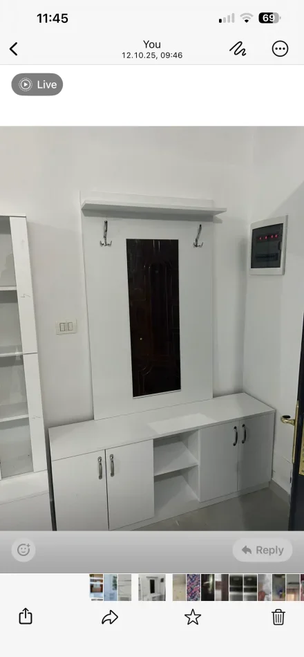 Tirane, jepet me qera nga Pronari, pa-komision apartament 1+1+Ballkon , 70 m² 450 € (Rrr Hasan Vogli)