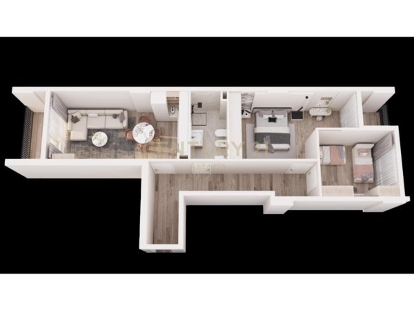 Tirane, shes apartament 2+1+Aneks+Ballkon Kati 1, 104 m² 140.832 € 