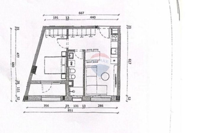 Tirane, shitet apartament 1+1 Kati 3, 60 m² 69.600 € (Kompleksi Mangalem, Tiranë(ID: 530591002-34)