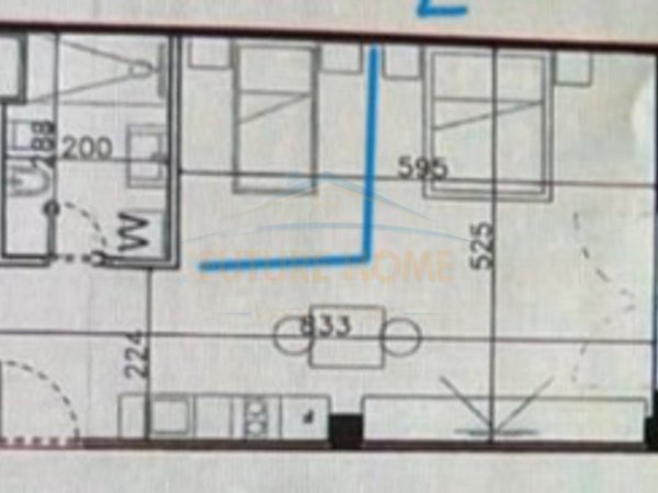 Dhermi - Palase, shitet garsonier Kati 1, 86 m² 175.450 € (Shitet, Garsoniere, Square Village, Santorini II)