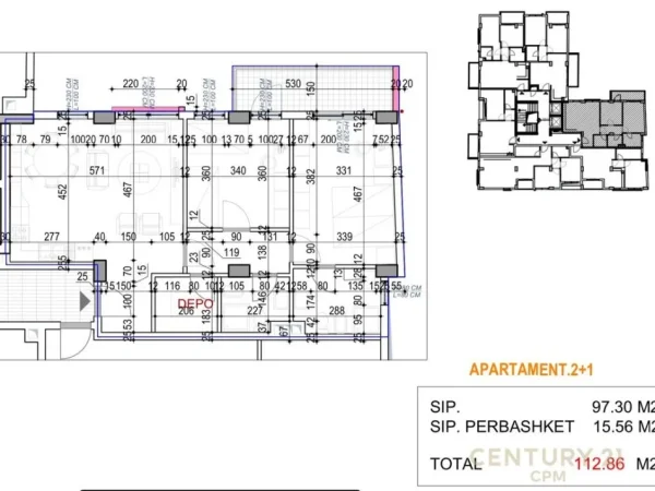 Tirane, jepet me qera ambjent biznesi Kati 1, 118 m² 950 € (Komuna e Parisit)