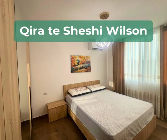 Tirane, jepet me qera garsonier 1+1 Kati 8, 35 m² 500 € (Sheshi Willsn)