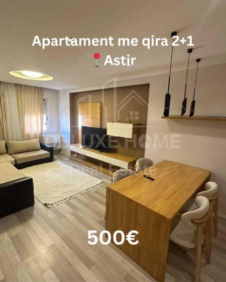 Tirane, jepet me qera apartament 2+1 Kati 4, 80 m² 500 € 