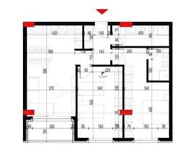 Tirane, shitet apartament 2+1 Kati 3, 111 m² 111.600 € (PASKUQAN)