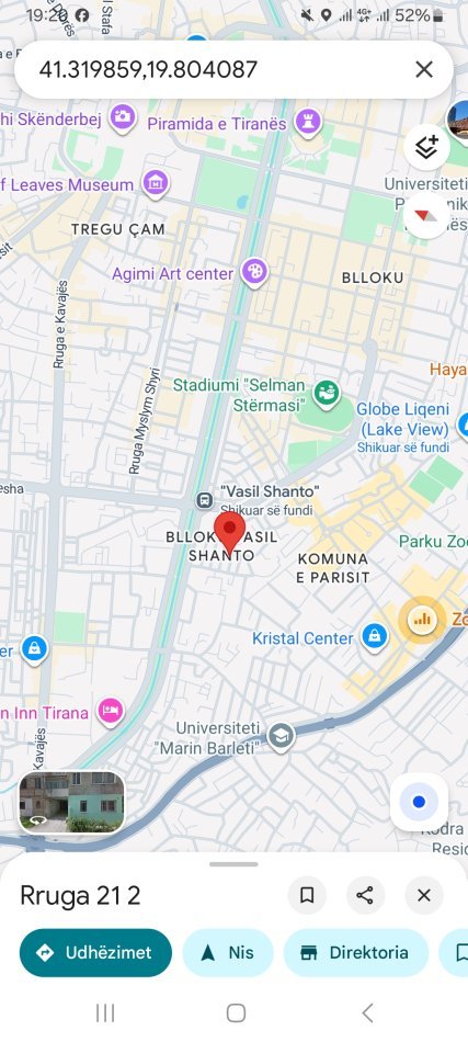 Tirane, jepet me qera apartament 1+1+Aneks+Ballkon Kati 2, 78 m² 460 € (Bulevardi Barjam Curri, pranë Shkollës V Shanto)