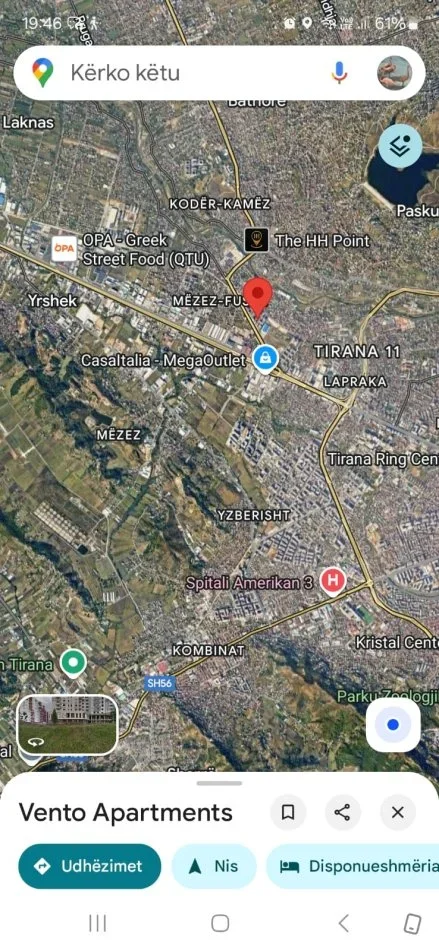 Tirane, ndarje qeraje me vajze apartament 1+1+Ballkon Kati 4, 60 m² 175 € 