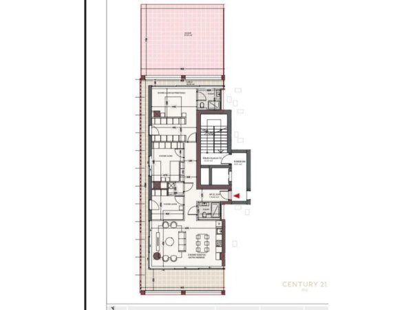 Vlore, shes apartament+verande | Penthouse 3+1+Aneks+Ballkon Kati 9, 237 m² (VLORA MARINA)