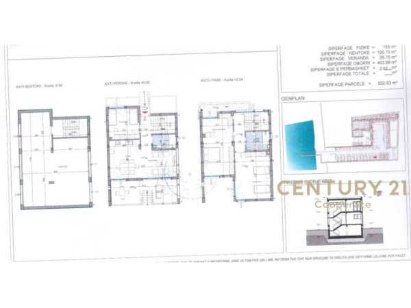 Durres, shes Vile 2 Katshe Kati 2, 404 m² 600.000 € (TURQUOISE MARINA, GJIRI I LALEZIT)