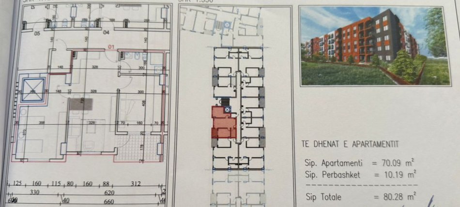 Tirane, shitet apartament 2+1+Ballkon Kati 1, 80 m² 88.300 € (PASKUQAN)