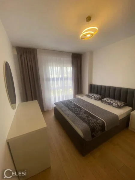 Tirane, jepet me qera apartament 1+1+Ballkon Kati 3, 74 m² 550 € (RRUGA 5 MAJI)