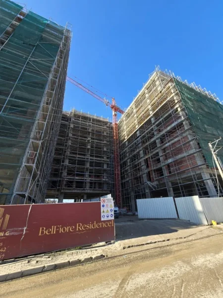 Tirane, shitet apartament 2+1 Kati 4, 110 m² 120.000 € (Paskuqan Belfiore Residence)