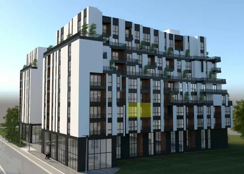 Tirane, shes apartament 1+1 Kati 2, 79 m² (Paskuqan)