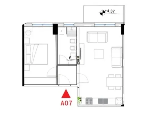 Tirane, jepet me qera zyre Kati 5, 70 m² 550 € (RRUGA JORDAN MISJA)