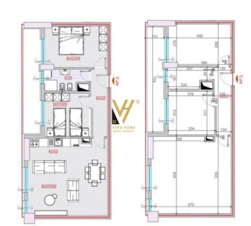 Tirane, shitet apartament 2+1 Kati 1, 100 m² 135.000 Euro (bulevardi i ri)
