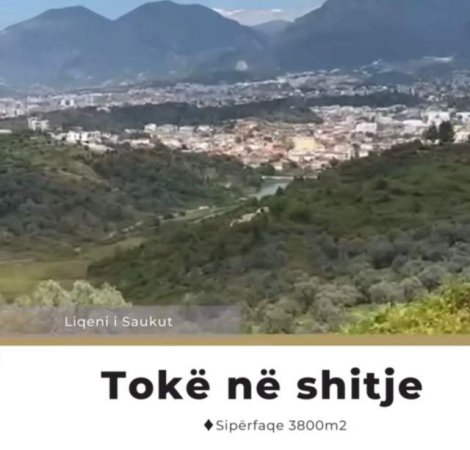 Tirane, shes toke 3.800 m² 80 Euro/m2 tek Liqeni i Saukut