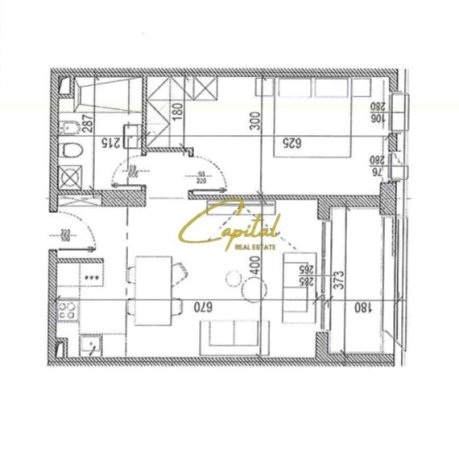 Tirane, shitet apartament 1+1 Kati 3, 80 m² (ISH PARKU)