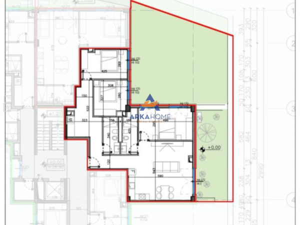 Vlore, shitet apartament 3+1 Kati 0, 128 m² 769.329 € (DHERMI)