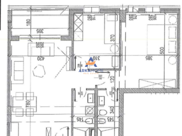 Tirane, shitet apartament 2+1+Ballkon Kati 2, 114 m² 205.200 € (PARKU AUTOBUZAVE)