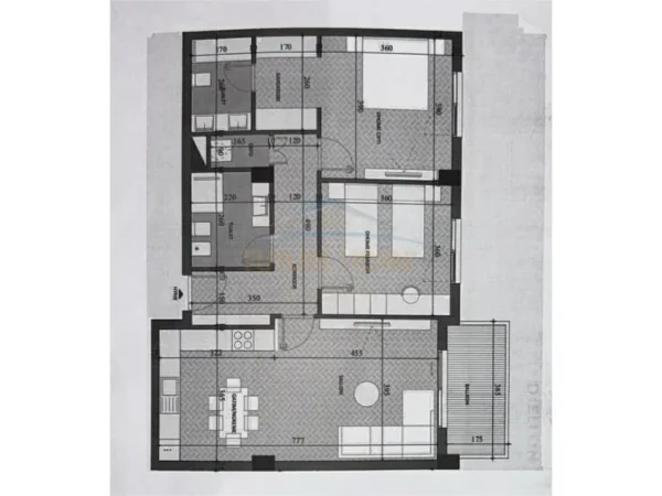 Tirane, shitet apartament Kati 4, 100 m² 115.860 €