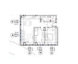 Tirane, shitet apartament 2+1 Kati 5, 95 m² 159.650 € (Rruga Kodra e Diellit 2)