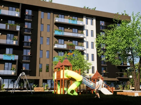 Durres, shitet apartament 1+1 Kati 6, 400 m² 
