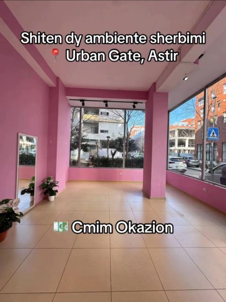 Tirane, shitet ambjent biznesi Kati 0, 51 m² (Astir, Urban Gate)