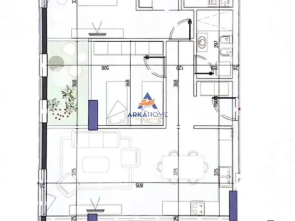 Tirane, shitet apartament 2+1+Ballkon Kati 10, 116 m² 326.480 € 