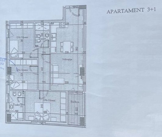 Tirane, shitet apartament 3+1+Ballkon Kati 1, 110 m² 137.250 € (Ish Dogana, Tirana Entry 2)